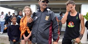 Die Goudspan word as wenners deur mnr Wilson aangekondig  